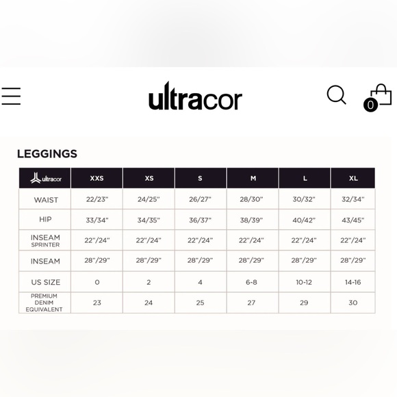 Ultracor Ultra-High Leggings, Size M - Picture 5 of 8